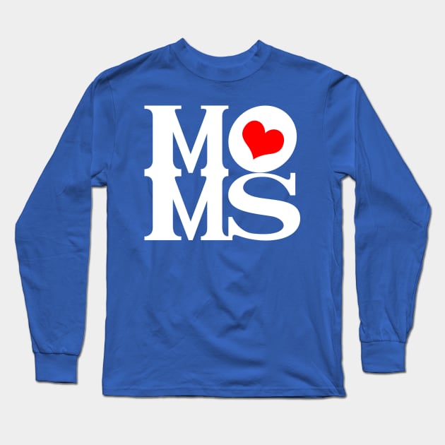 The Best Mom Mothers Mommy Moms Gift For Moms Wife Long Sleeve T-Shirt by BoggsNicolas